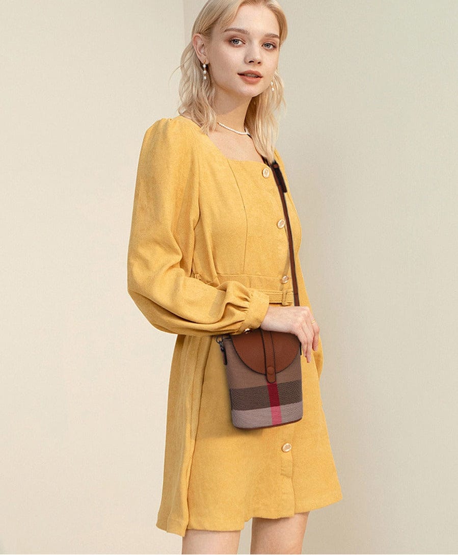 Sac porté épaule femme en similicuir, poche avant à rabat