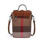 Sac porté épaule femme en similicuir, poche avant à rabat