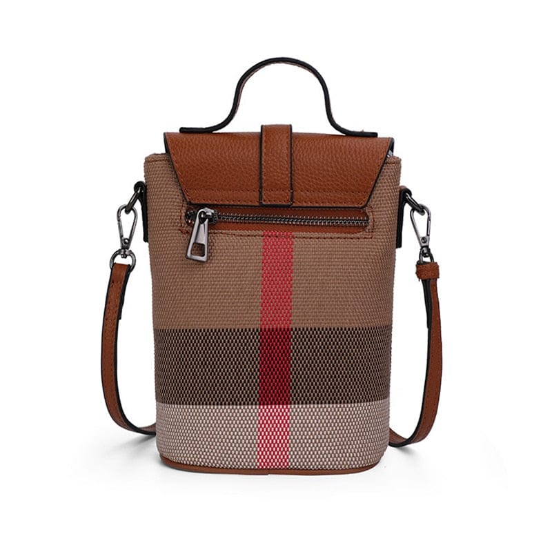 Sac porté épaule femme en similicuir, poche avant à rabat