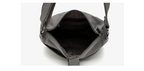 Sac besace femme grand format, finition grainée, 32 x 23 cm