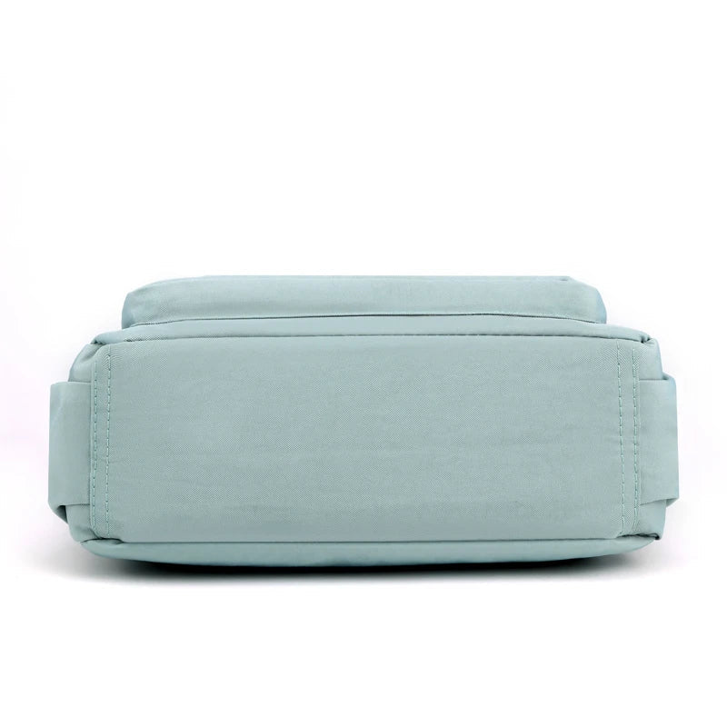 Sac bandoulière femme multipoches en tissu Oxford déperlant