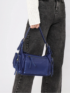 Sac bandoulière femme en similicuir délavé, treize coloris