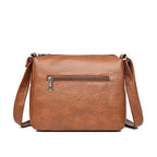 Sac bandoulière vintage femme, inscription Love, sept coloris