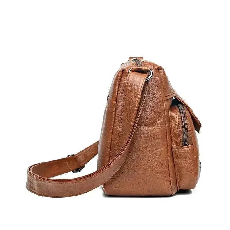 Sac bandoulière vintage femme, inscription Love, sept coloris