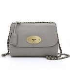 Petit sac bandoulière femme à chaîne et paillettes, six coloris, gris