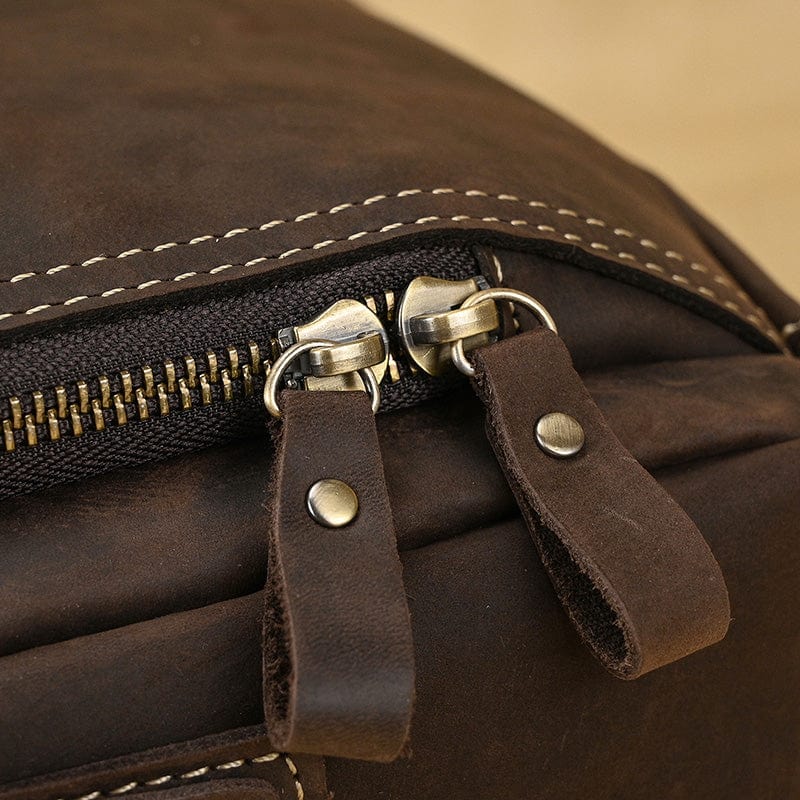 Sacoche homme à bandoulière, poche intérieure zippée