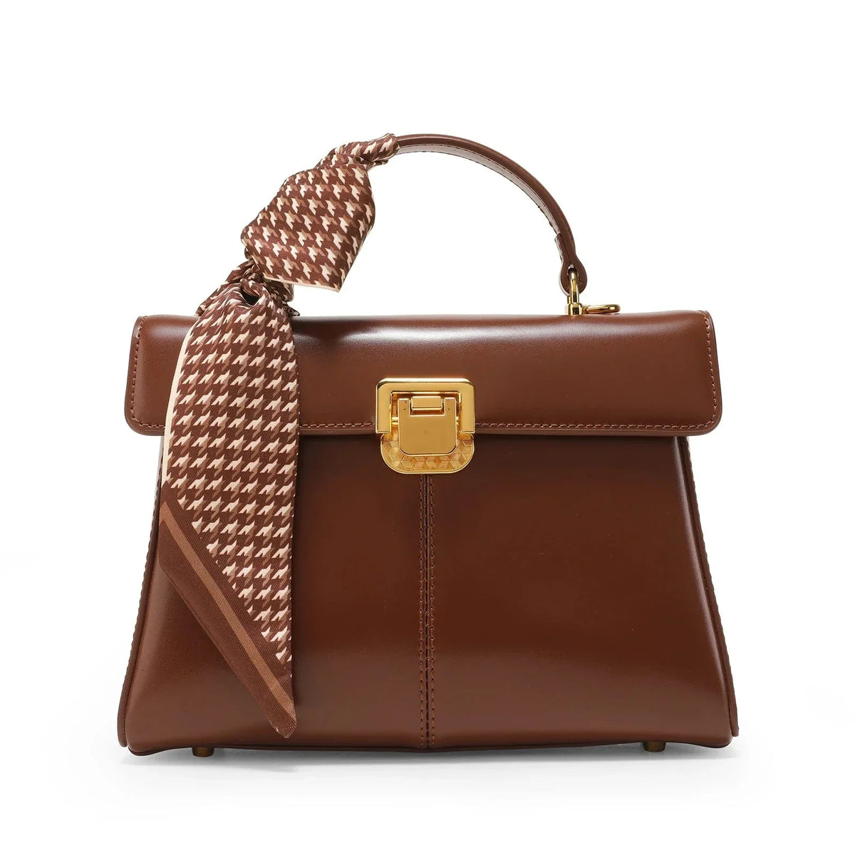 Petit sac bandoulière femme en cuir, cinq coloris dont ivoire, café