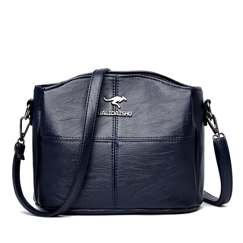 Sac bandoulière femme structuré, 23 x 18 x 13 cm, six coloris