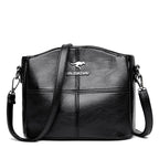 Sac bandoulière femme structuré, 23 x 18 x 13 cm, six coloris