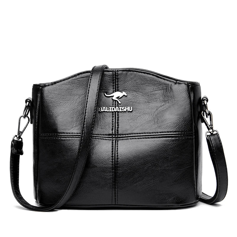 Sac bandoulière femme structuré, 23 x 18 x 13 cm, six coloris