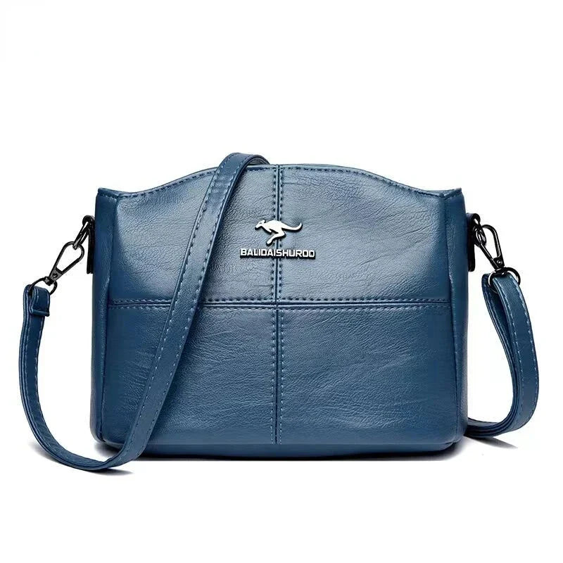 Sac bandoulière femme structuré, 23 x 18 x 13 cm, six coloris
