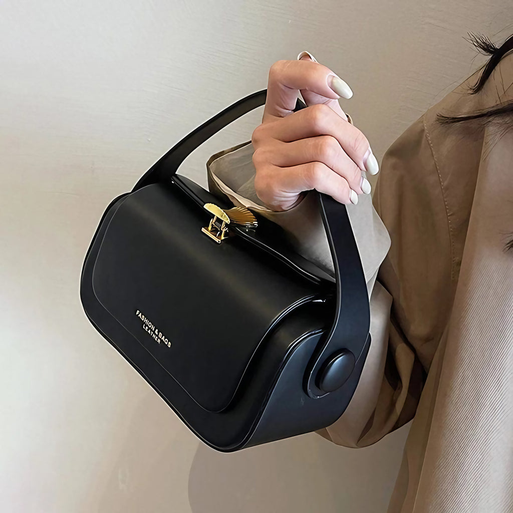Sac à main bandoulière femme en similicuir, quatre coloris