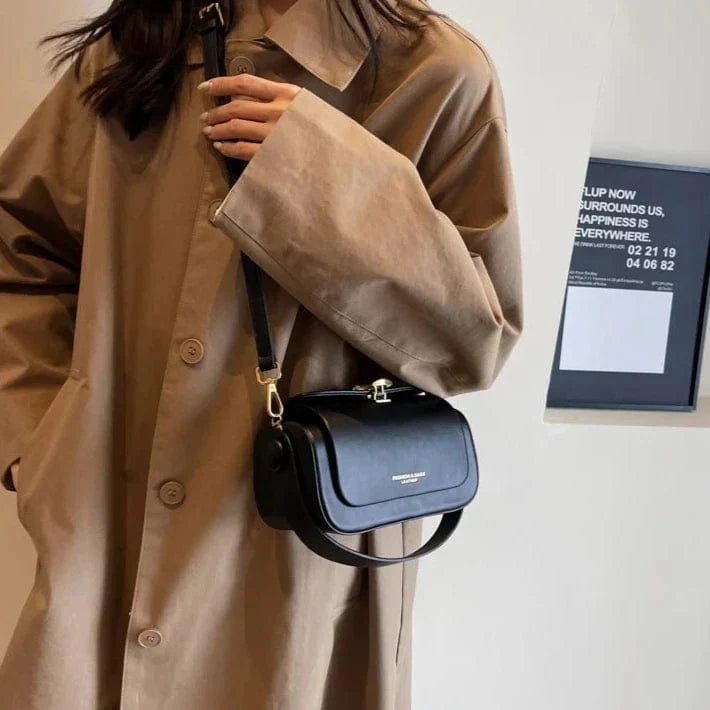 Sac à main bandoulière femme en similicuir, quatre coloris