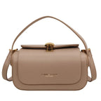 Sac à main bandoulière femme en similicuir, quatre coloris, kaki