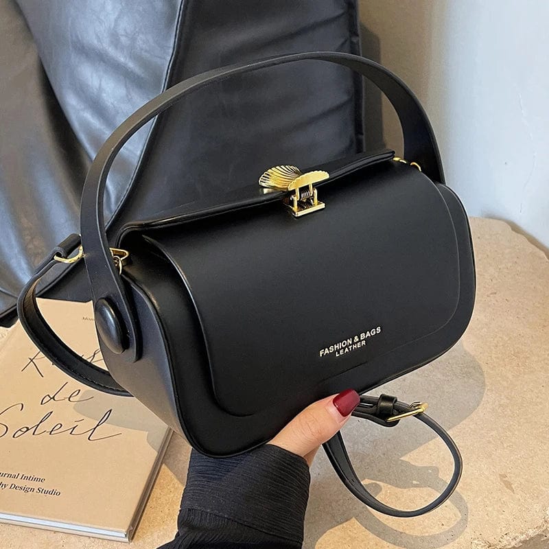 Sac à main bandoulière femme en similicuir, quatre coloris