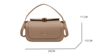 Sac à main bandoulière femme en similicuir, quatre coloris