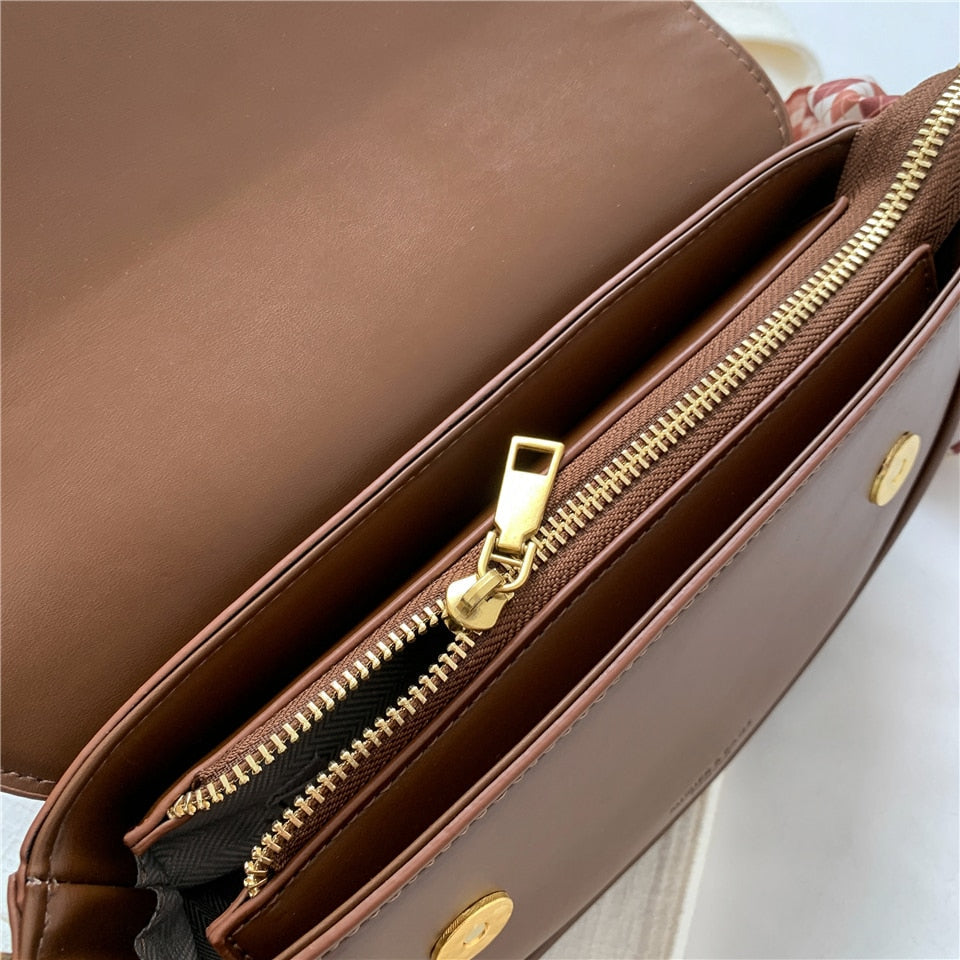 Petit sac bandoulière femme en similicuir, fermeture éclair