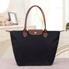 Sac à bandoulière femme, trois formats, neuf coloris, noir