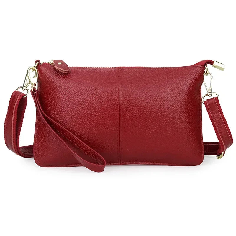 Sac bandoulière rectangulaire femme en similicuir grainé, bordeaux
