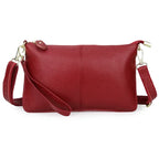 Sac bandoulière rectangulaire femme en similicuir grainé, bordeaux