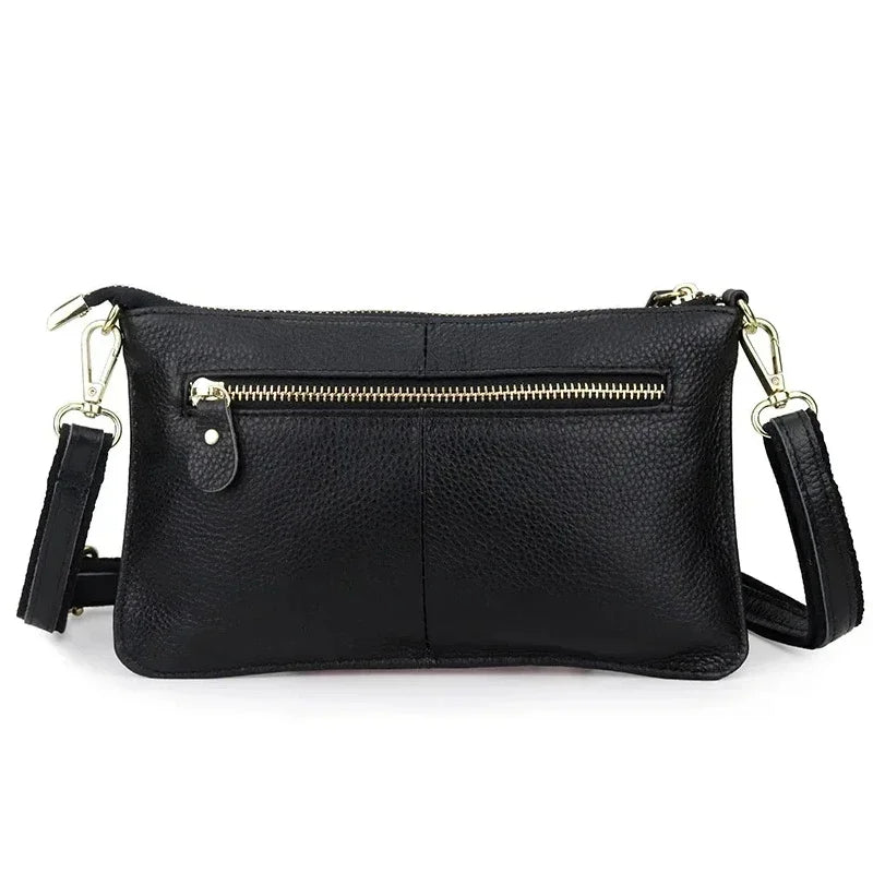 Sac bandoulière rectangulaire femme en similicuir grainé