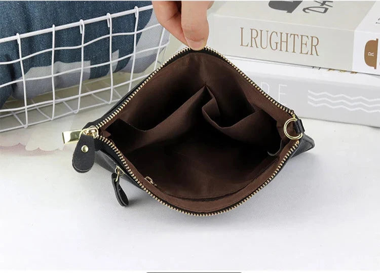 Sac bandoulière rectangulaire femme en similicuir grainé
