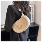 Sac rond rigide femme à deux anses, cinq coloris