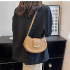 Sac rond rigide femme à deux anses, cinq coloris
