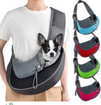 Sac de transport pour chien en bandoulière rembourrée, S ou L