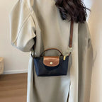 Petit sac bandoulière femme 19 x 10 x 6 cm, sangle réglable, bleu