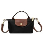 Petit sac bandoulière femme, 19 x 10 x 6 cm, trois coloris, noir