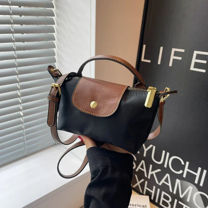 Petit sac bandoulière femme, 19 x 10 x 6 cm, trois coloris