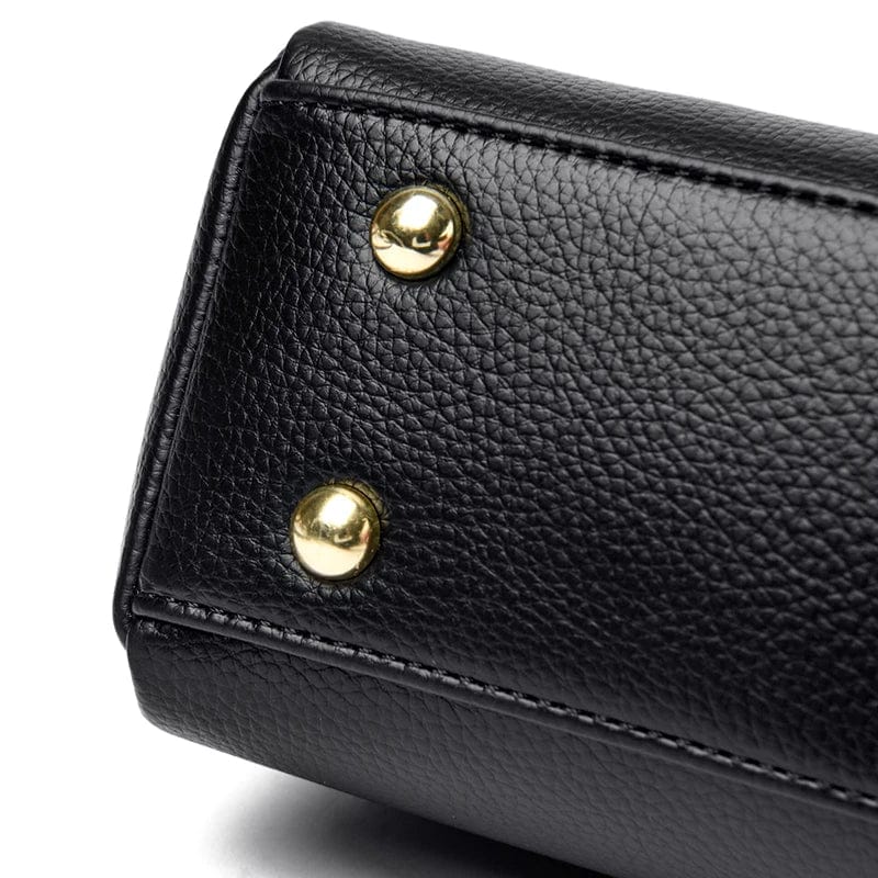 Sac besace femme en similicuir à pompons, cinq coloris
