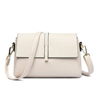 Sac besace femme en similicuir à pompons, cinq coloris, beige