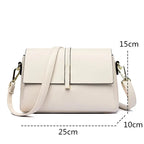 Sac besace femme en similicuir à pompons, cinq coloris