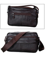 Sac besace femme carré en similicuir, bandoulière réglable