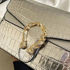 Sac besace femme en similicuir, bandoulière ajustable, six coloris