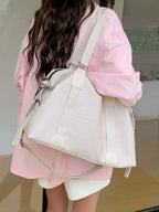 Sac cabas femme format ordinateur, bandoulière amovible