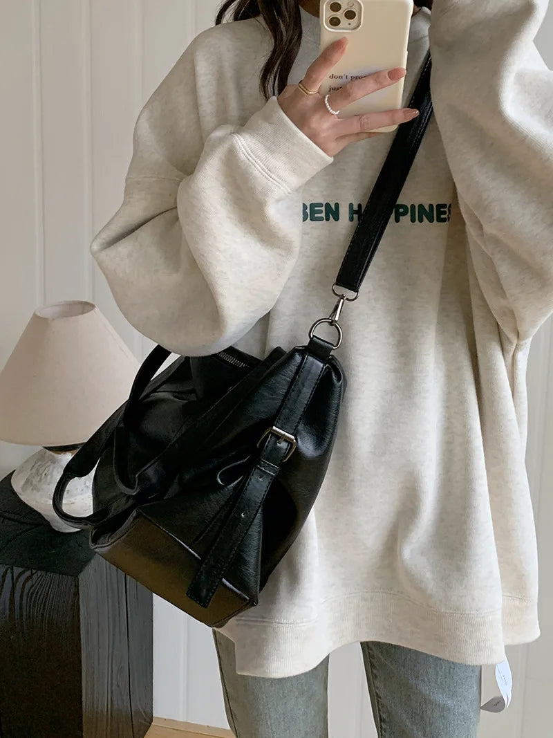 Sac cabas femme format ordinateur, bandoulière amovible