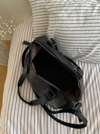 Sac cabas femme format ordinateur, bandoulière amovible