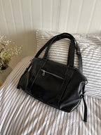 Sac cabas femme format ordinateur, bandoulière amovible
