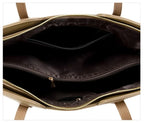 Sac cabas femme en similicuir grainé, fermeture éclair