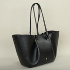 Sac cabas femme structuré en similicuir, fermeture aimantée