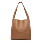Sac cabas femme décontracté, kaki, noir ou rouge, kaki