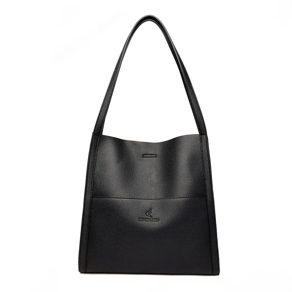 Sac cabas femme décontracté, kaki, noir ou rouge, noir