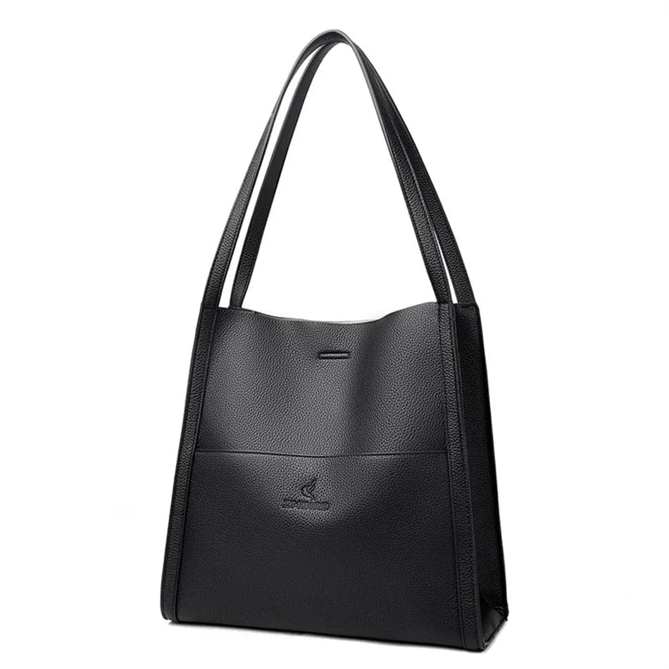 Sac cabas femme décontracté, kaki, noir ou rouge
