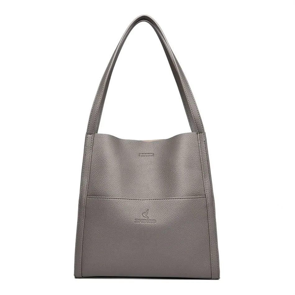 Sac cabas femme décontracté, kaki, noir ou rouge