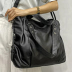 Sac cabas femme en similicuir souple, ordinateur 15,6 pouces