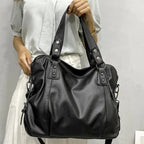 Sac cabas femme en similicuir souple, ordinateur 15,6 pouces