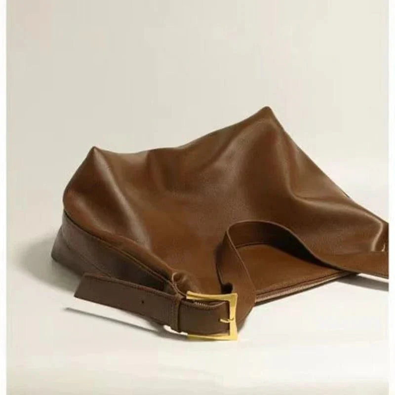 Sac cabas femme en similicuir végan zippé, café ou noir